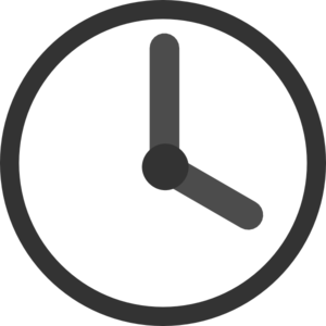 clock vector transparent